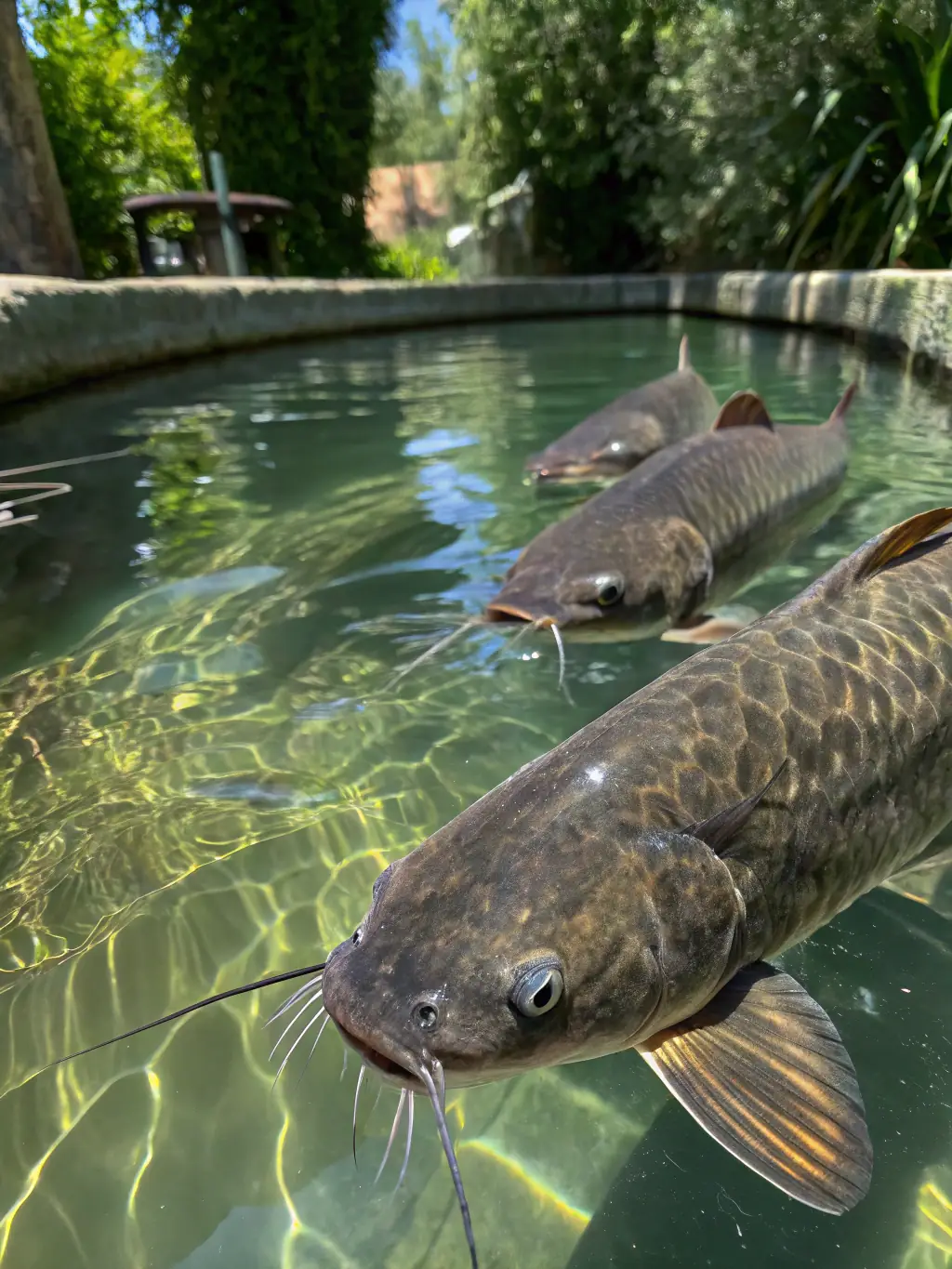 A photo of a diverse group of fish species thriving in a protected area, showcasing the positive impact of the organization's conservation efforts.